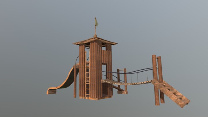 Children's playground 3D Model