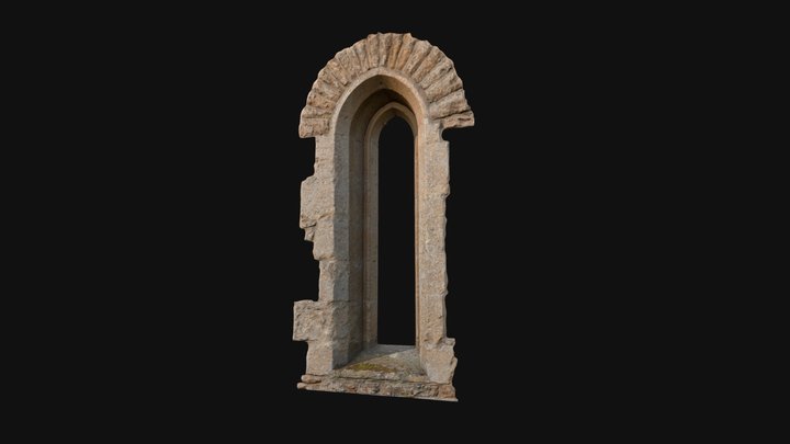 Church Window 3D Model
