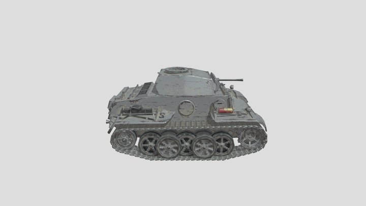 Pz.Kpfw. II Ausf. J – Modello 3D gratuito STL