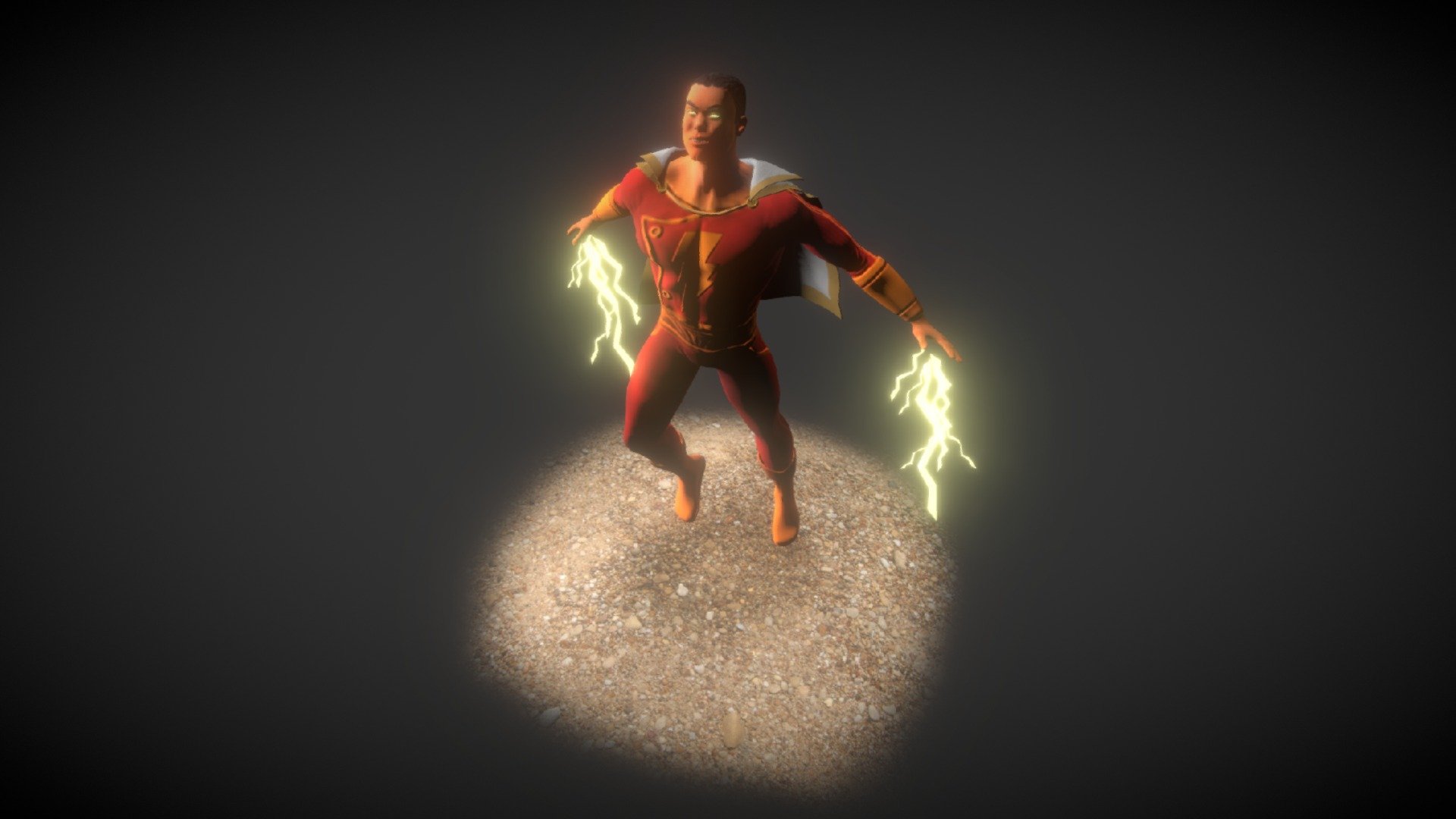 Shazam (Character 3D Model)