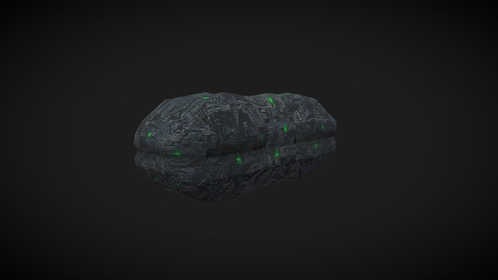 Star Trek - Borg VOY timeline - Probe – Free 3D Model STL