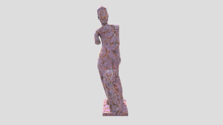 Renaissance Statue 3D Model
