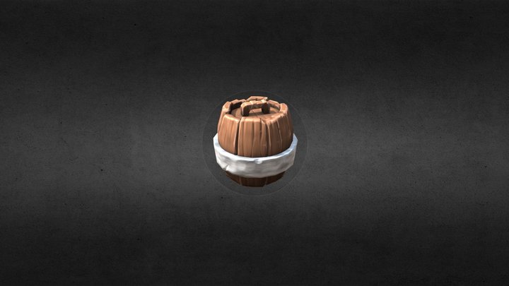 barrel_fin 2 3D Model