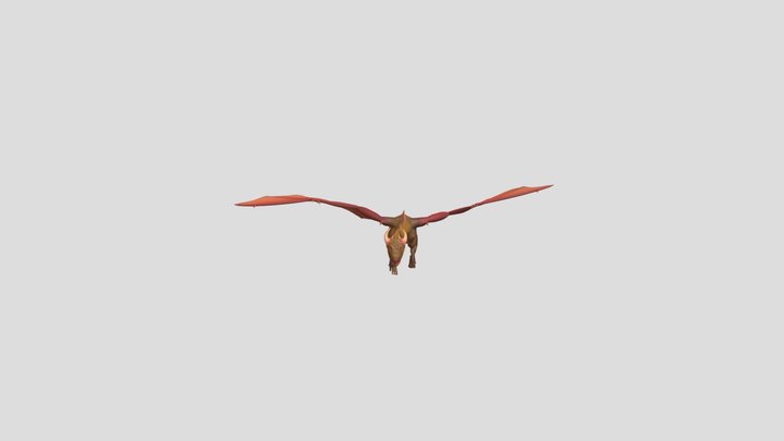 Dragon-rig-and-textures 3D Model