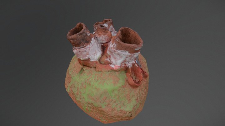 Ceramic heart – Free 3D Model STL