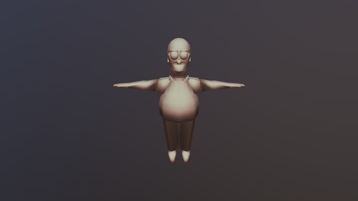 Homer 3D Model