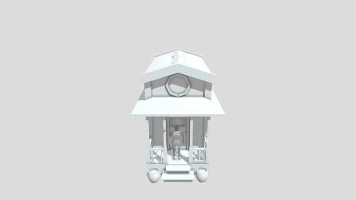1IGP20_Desmet_Jasper_HouseModel 3D Model