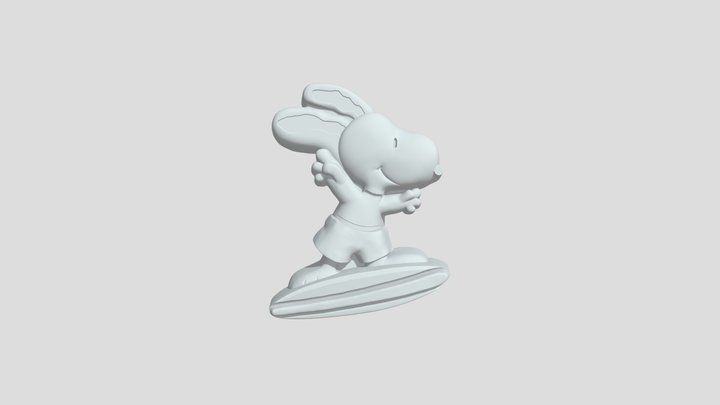 스누피 3D Model