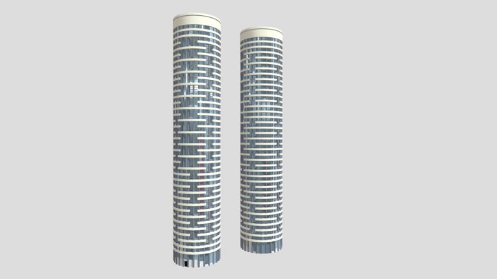 YOO Towers 3D Model