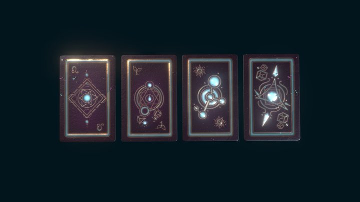 All Purpose Magic Cards 3D Model