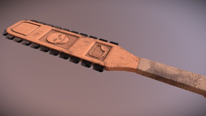 Macuahuitl 3D Model