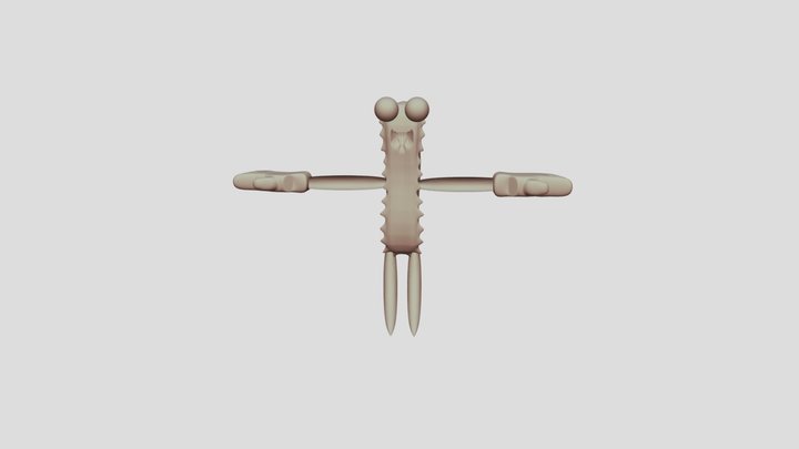 Springy 3D Model
