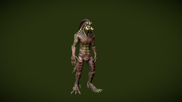 Skaarj Redesign (WIP) 3D Model