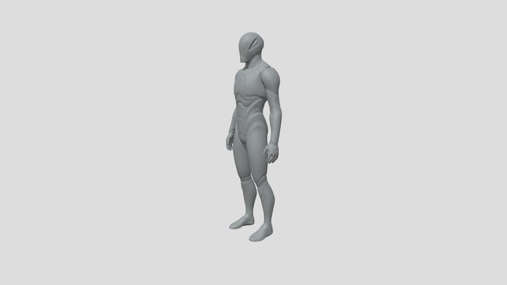 Breathing Idle 3D Model