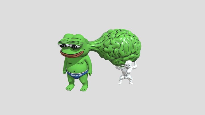 Smart Boy's Burden 3D Model