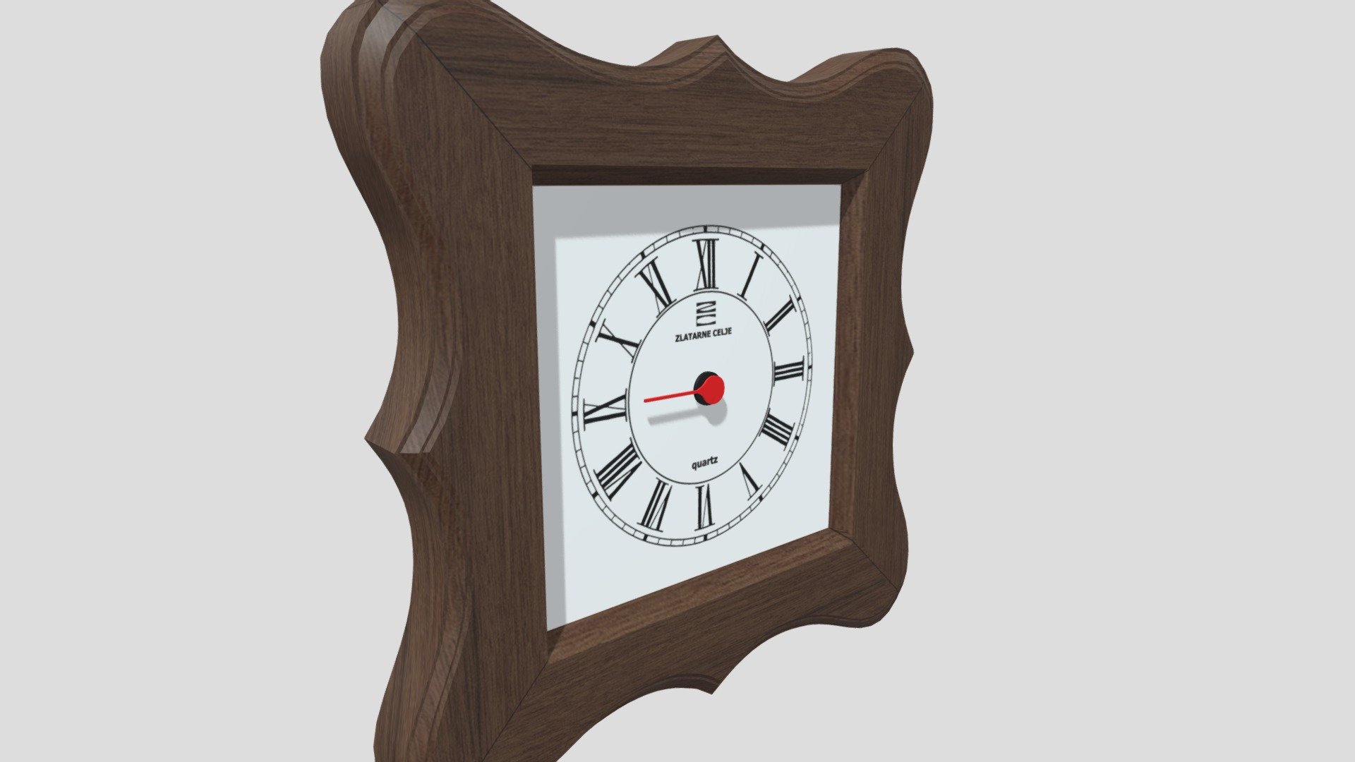 Vintage Style Clock - Zlatarne Celje Quartz