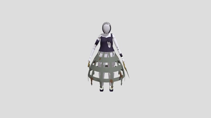 2GDV_FinalBossExam_WolfAdams_DualWieldAnimations 3D Model