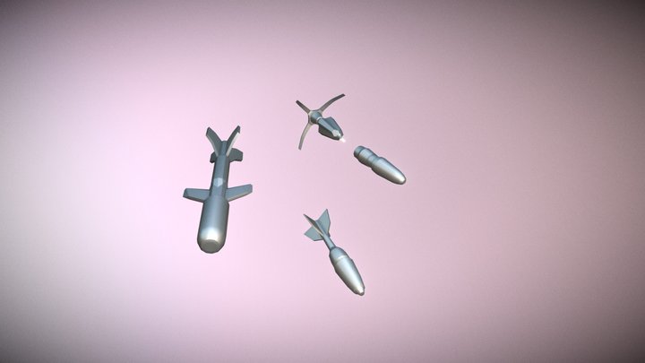 Rockets 3D Model