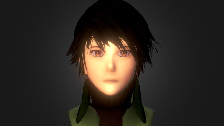 Aeren head model (old attempt) 3D Model