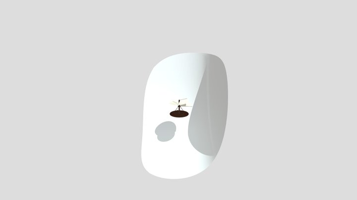 aerial screw 3D Model