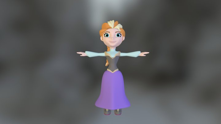 Snow Day 3D Model