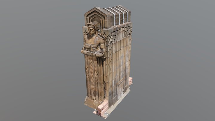 Cleveland Guardians of Traffic - NE Guardian 3D Model
