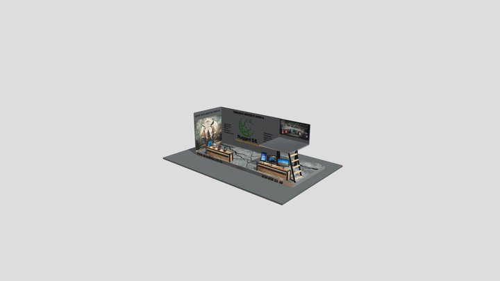 Rugged SA Booth - #LocalBrandsExpo 3D Model