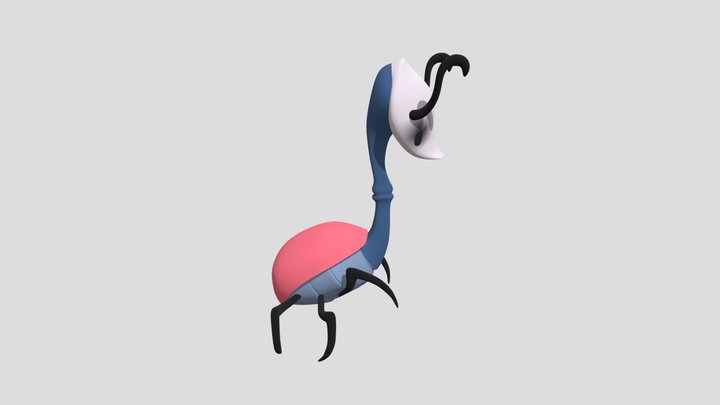 Willoh - Hollow Knight 3D Model