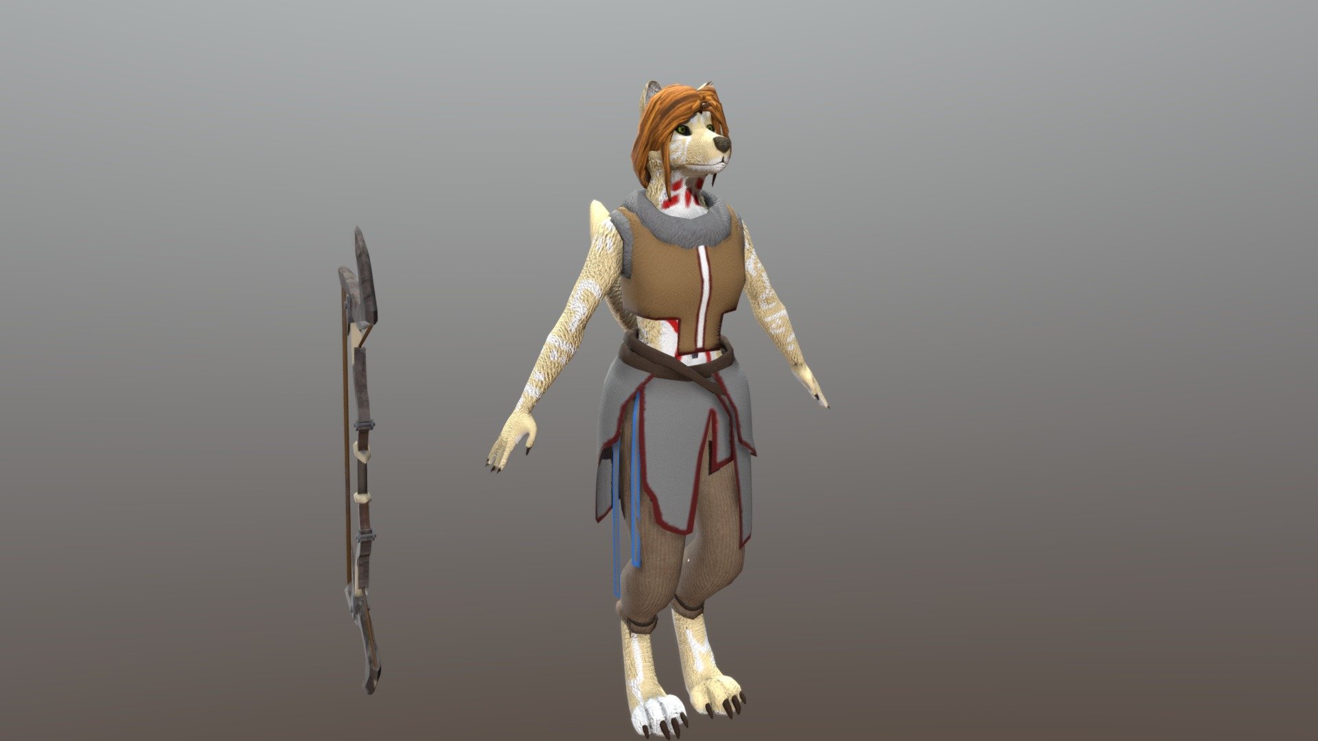 Kaii, Hawk of the West - 3D model by SethOfGrace [16e6708] - Sketchfab