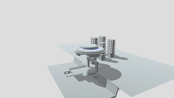 Ciudad 1 3D Model