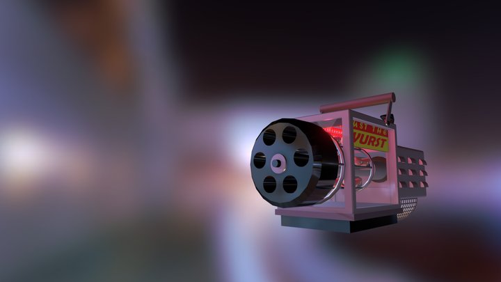 Bratling Gun 3D Model