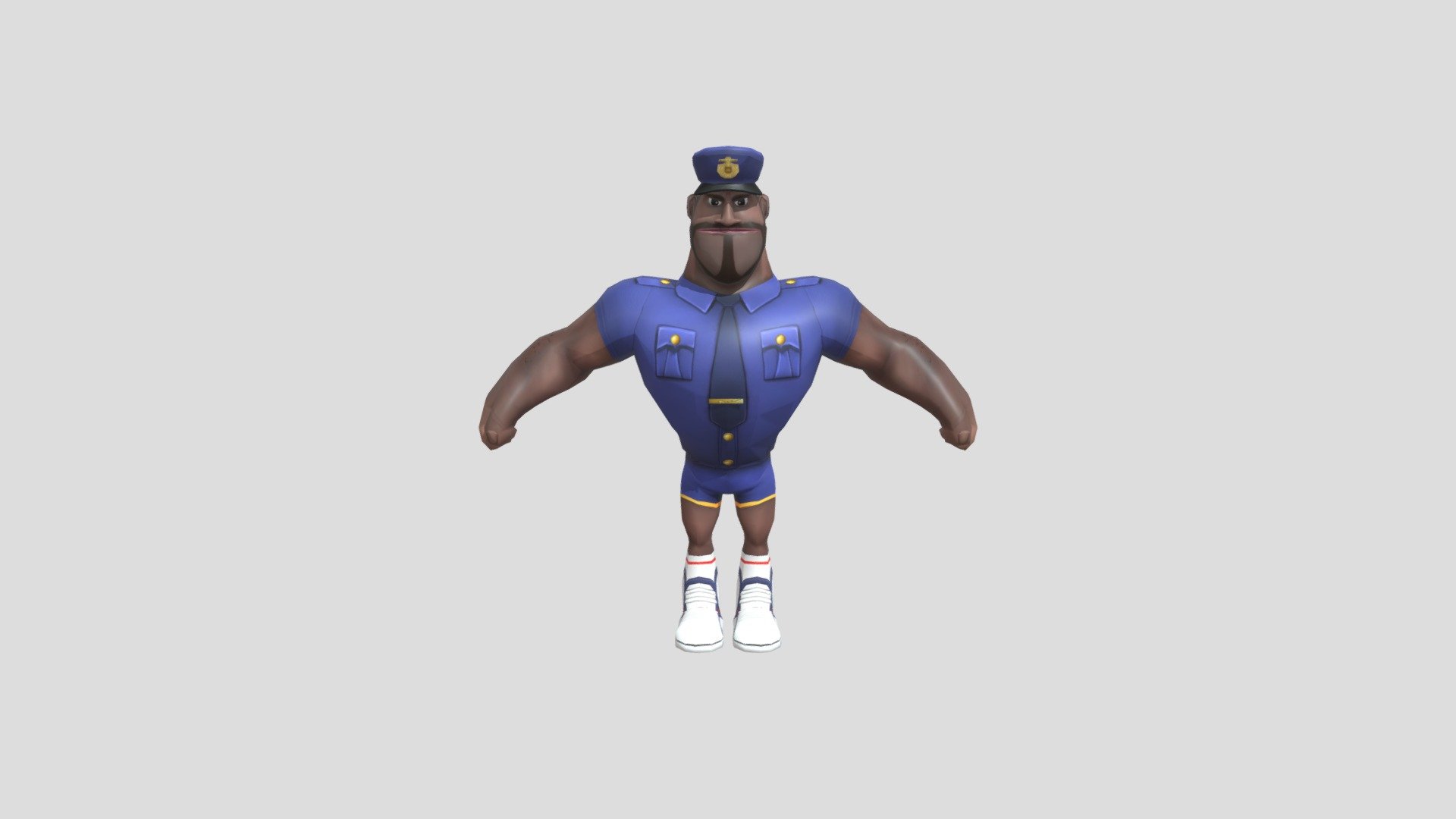Officer Earl - Download Free 3D model by Guilherme Navarro (@guinavarro ...