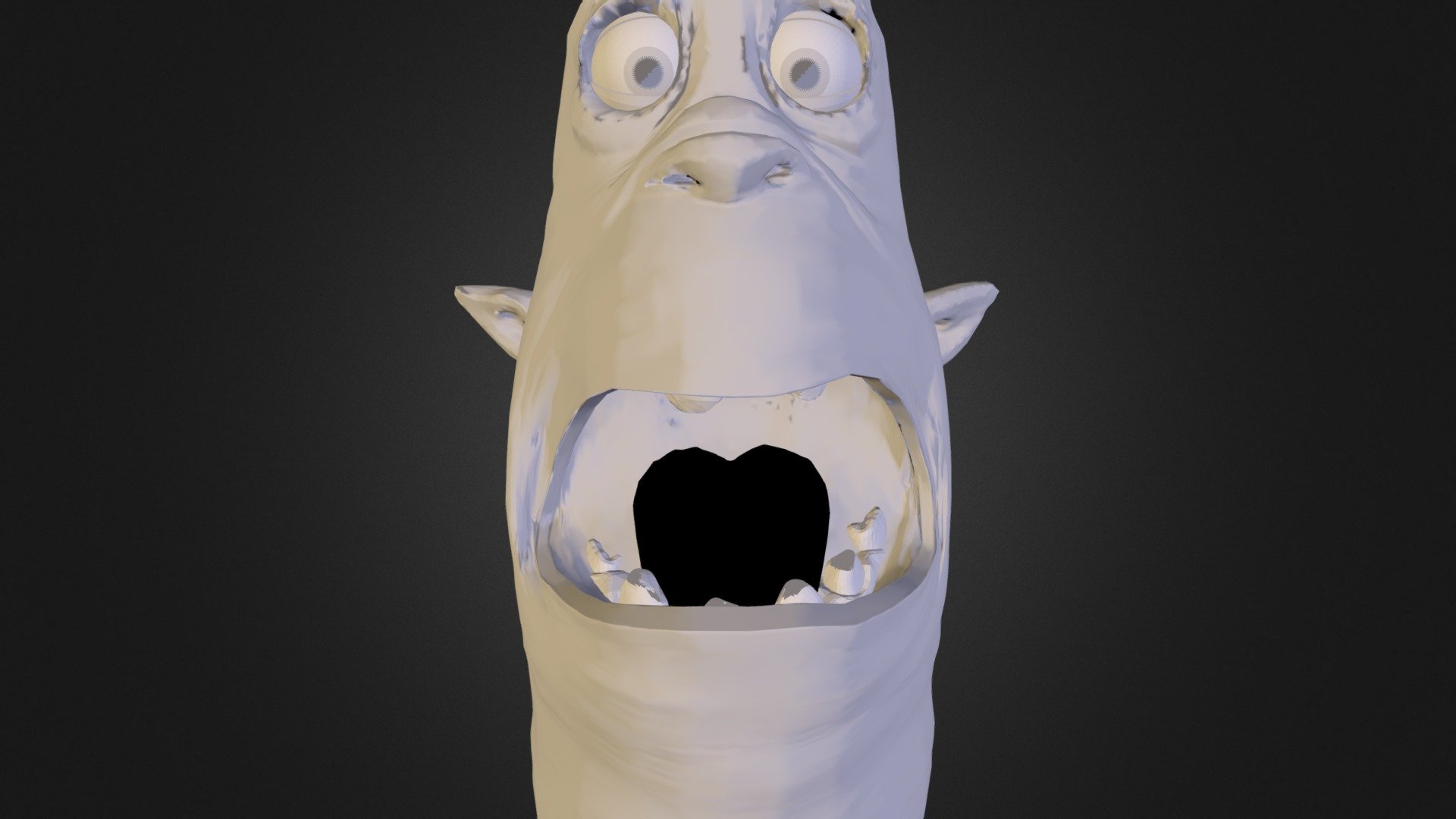 Fish Scared V03 - 3D model by garin [16e87ac] - Sketchfab