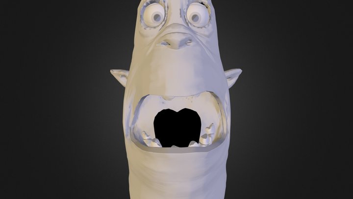 Fish Scared V03 3D Model