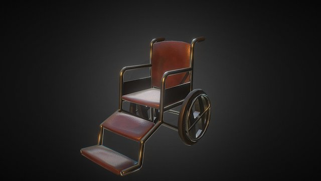 The wheelchair | Urban Medical Environment 3D Model