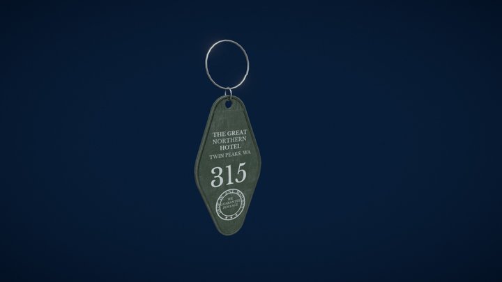 Keychain — The Great Northern Hotel Twin Peaks