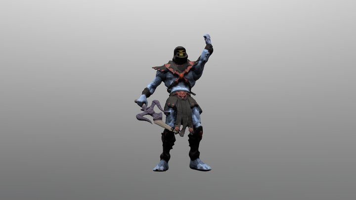 Skeletor 3D Model