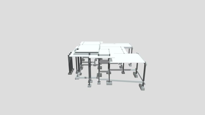 3d Para QR CODE 3D Model