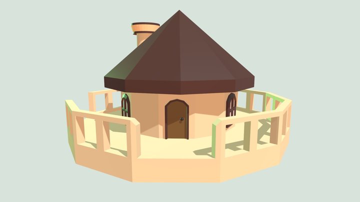 Asset Rumah 3D Model