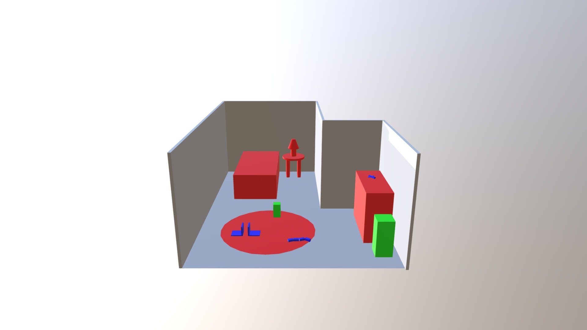 CGT 116 Final Project Blockout - 3D model by sbrocksc [16eaeb3] - Sketchfab