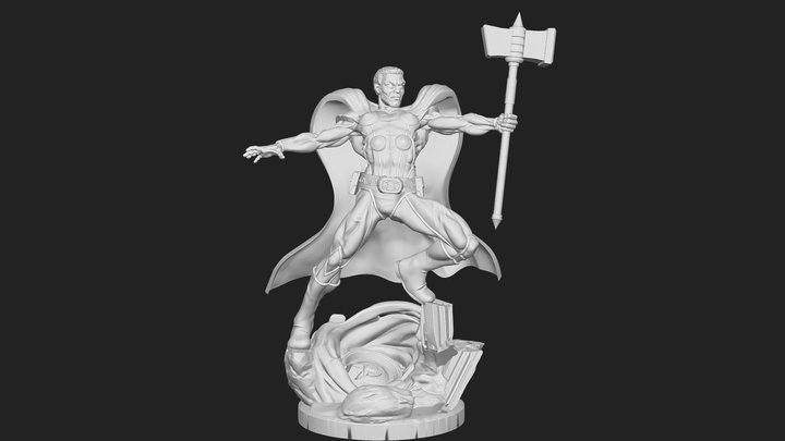 Super Hero 3 3D Model