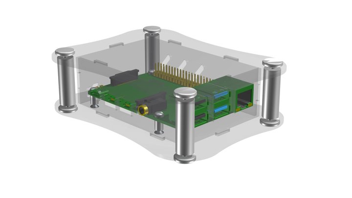 Raspberry-pi-4-model-b 3D models - Sketchfab