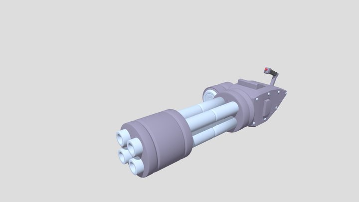 A Reel Weapon 3D Model