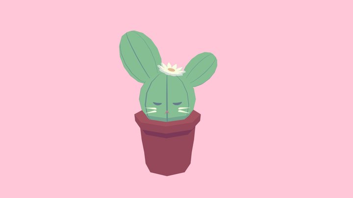 3December Plant Character 3D Model