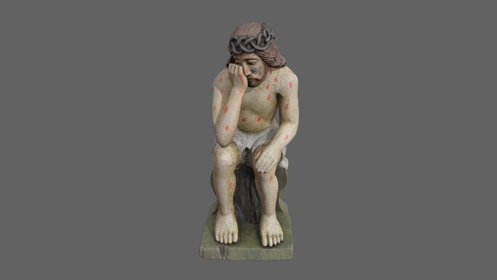 MOR-E 13 Pensive Christ form Rabka 3D Model