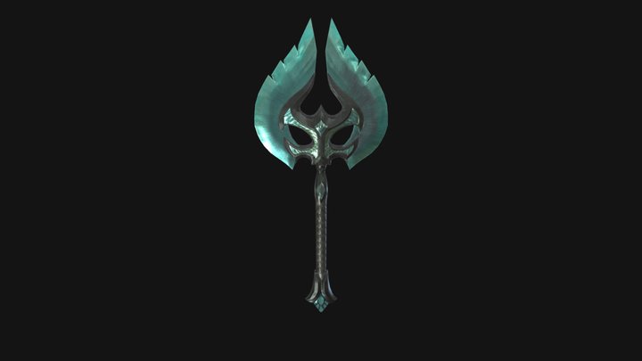 Glass Ax 3D Model