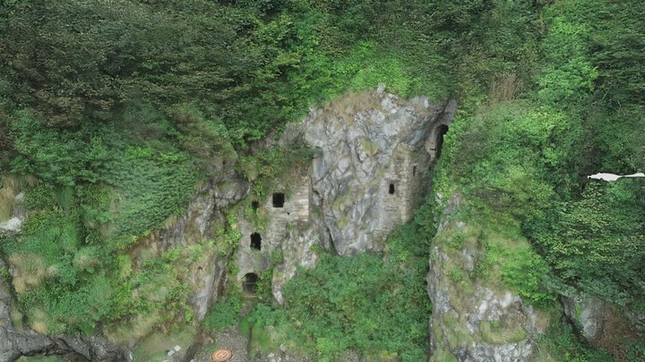 Culzean Castle - Castle Caves entrance 3D Model