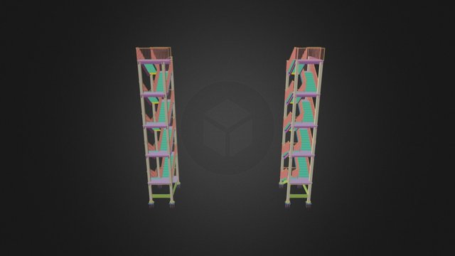 楼梯 3D Model