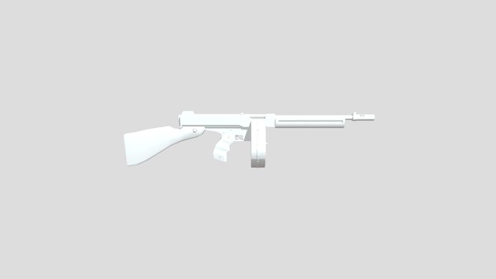 Thompson Weapons 3D Model