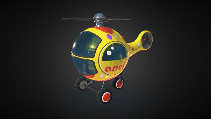 helicopter 3D Model
